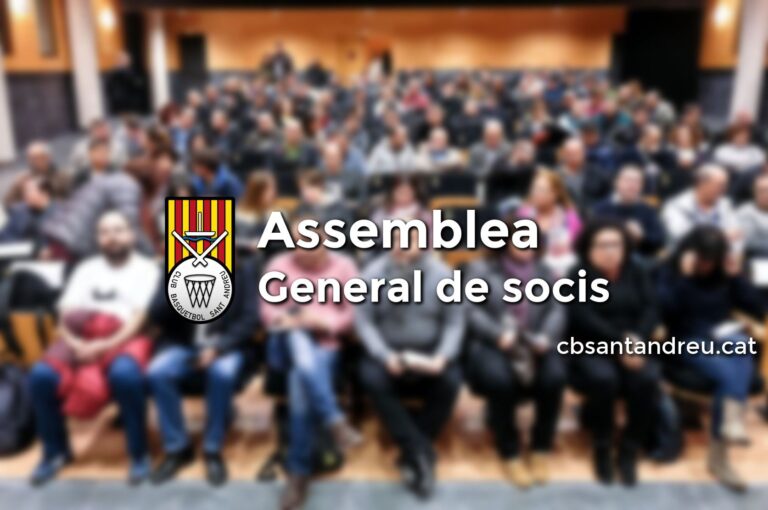 Assemblea general de socis temporada 2020/2021